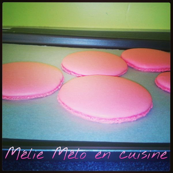 les macarons à la meringue italienne