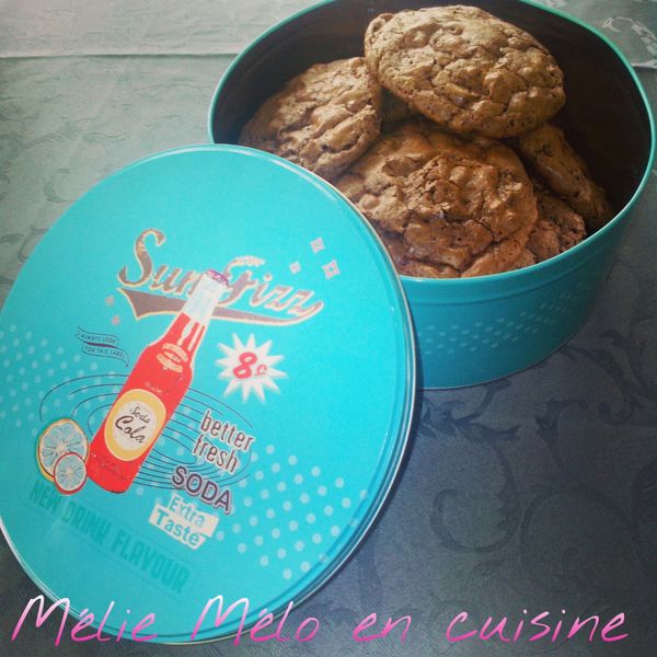 cookies tout chocolat