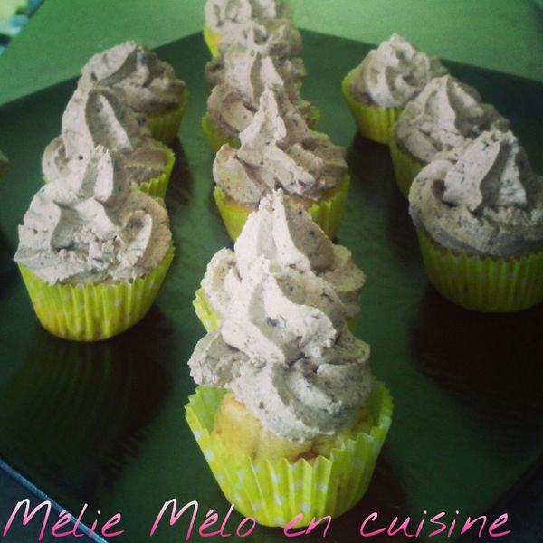 Mini cupcakes à l'olive