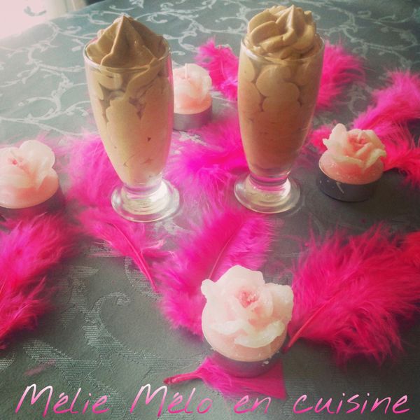 Mousse onctueuse chocolat gimgembre