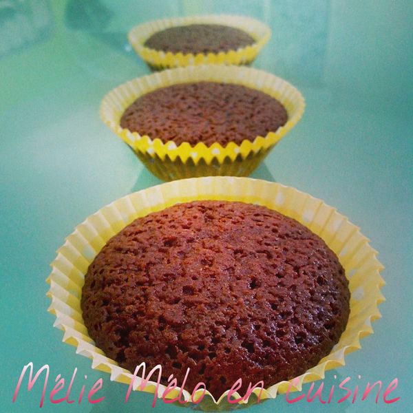 muffin fondant choco carambar