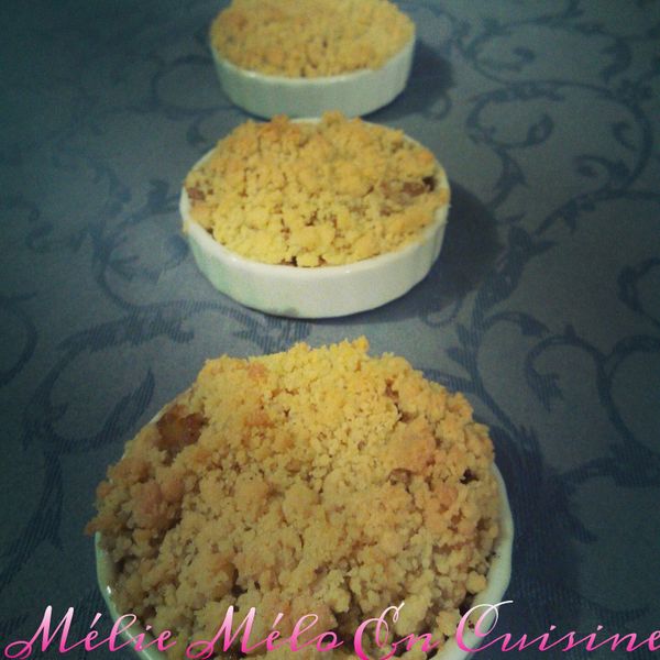 crumble aux pommes