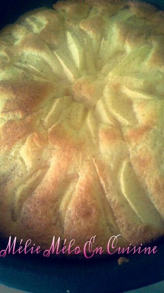 Gâteau aux pommes et mascarpone ( avec ou sans thermomix )