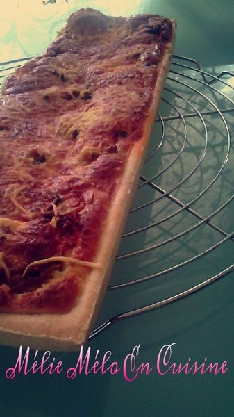 Tarte aux moules et chorizo ( avec ou sans thermomix )