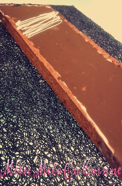 tarte tout chocolat ( avec ou sans thermomix )