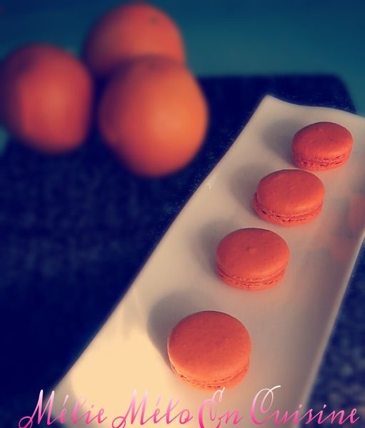 Macaron à l'orange