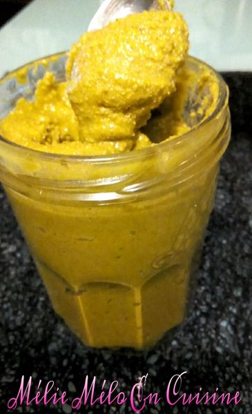pâte de pistache ( avec ou sans thermomix )