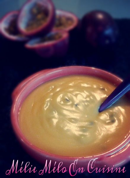 Curd de passion ( avec ou sans thermomix )