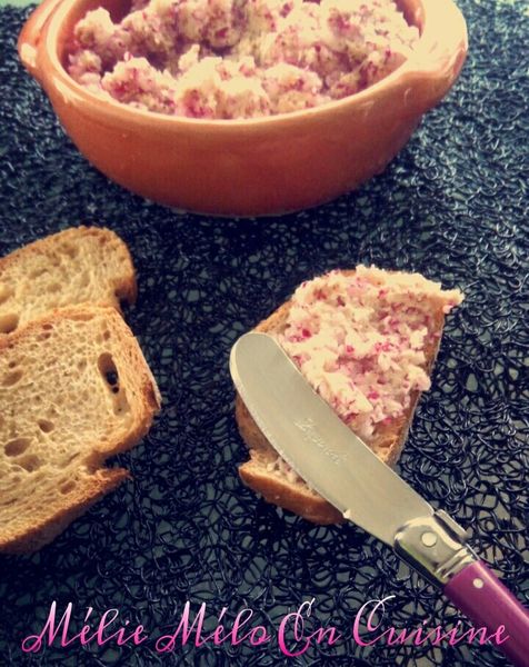 Le beurre de radis ( avec ou sans thermomix )