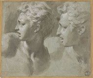 Confrontation magistrale des regards croisés Raphaël, le Parmesan et Baroche. Raffaello, Parmigianino, Barocci. Metafore delle sguardo. Rome