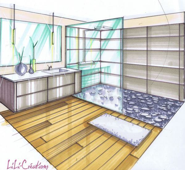 Salle d’eau simple
