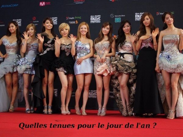 Tenues pour le jour de l'an