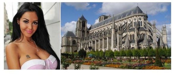 Municipale à Bourges : Nabilla veut faire du Palais Jacques-Cœur « un manoir hanté » et installer « des balançoires géantes dans la cathédrale ».