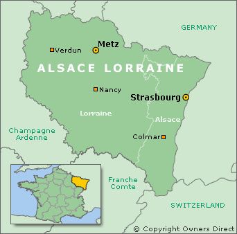 Le département du Cher a décidé de se marier avec la région Alsace-Lorraine