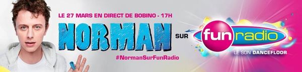 Norman prend dès ce vendredi les manettes de Fun Radio