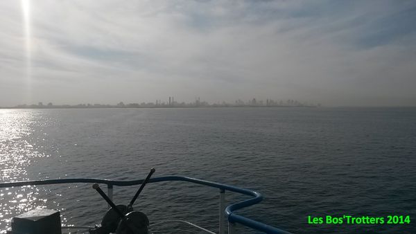 Vue sur Dubai