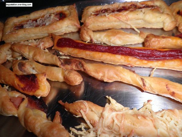 Feuilletés pour les apéritifs