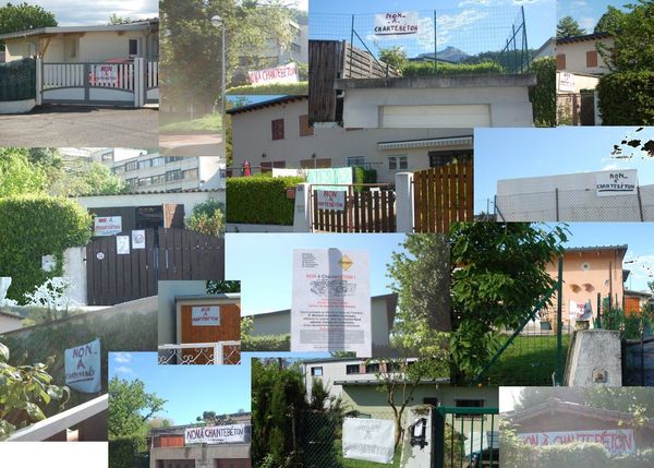 Action du collectif d'habitants de Chantemerle