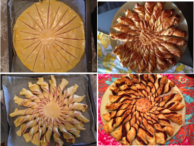 FEUILLETE SOLEIL SUCRE OU SALE