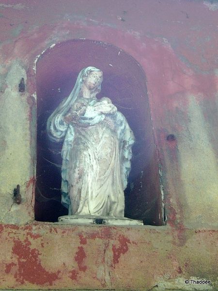 Vierge à l'Enfant, Chemin du Grand Roule, La Mulatière