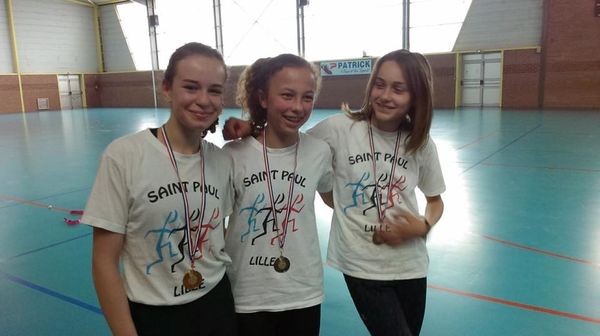 Championnat régional UGSEL à Feignies et meeting d'Auby