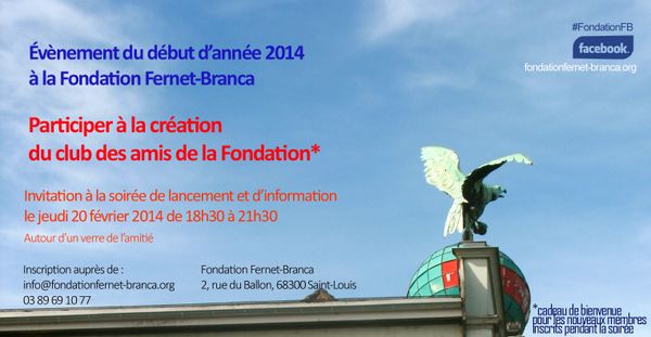 Venez participer à la belle aventure de la Fondation Fernet-Branca