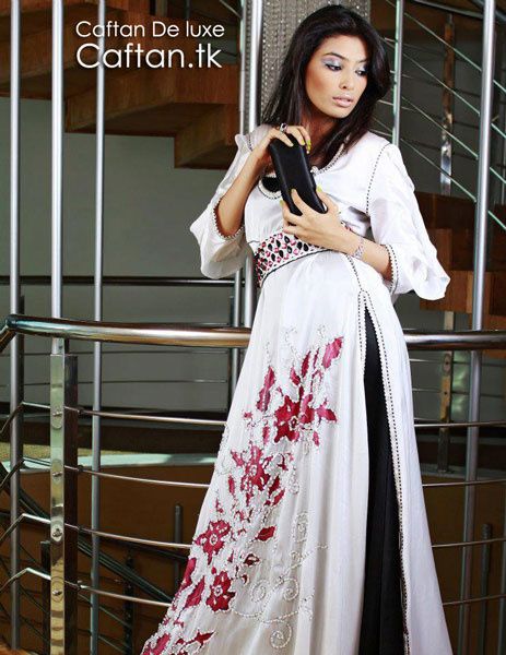 Robe de soirée blanc élégance 2014