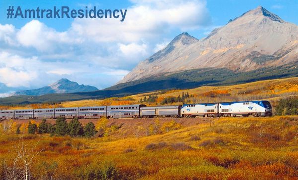 Amtrak offre des voyages en train aux écrivains américains. A quand en France ? #SNCF