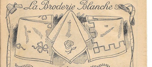 Broderie blanche : le jour turc