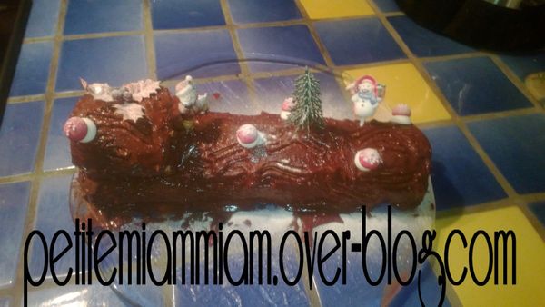 Buche de noël de Maman Jo