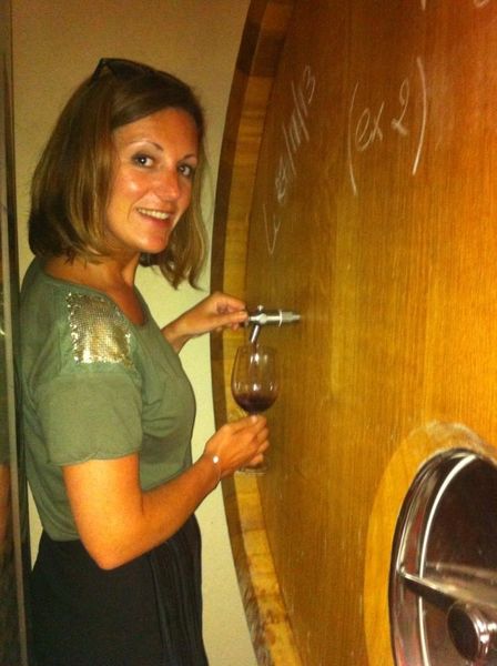 Aude Giraudet, folle de viognier, de muscat et de beaujolais !