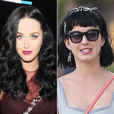 Katy Perry S Latest Hairstyle A Bob With Bangs Makeovers With