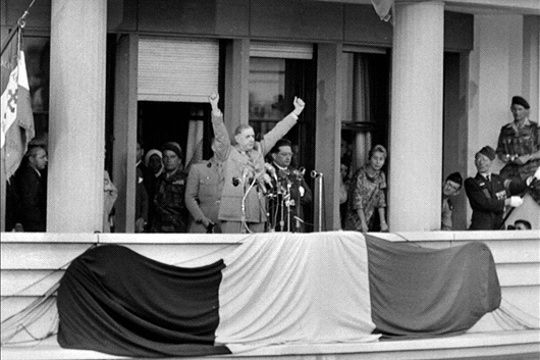 Mai 1958 : le général de Gaulle à Alger.