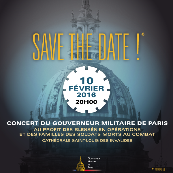 Rappel : le concert du GMP, c'est le 10 février !
