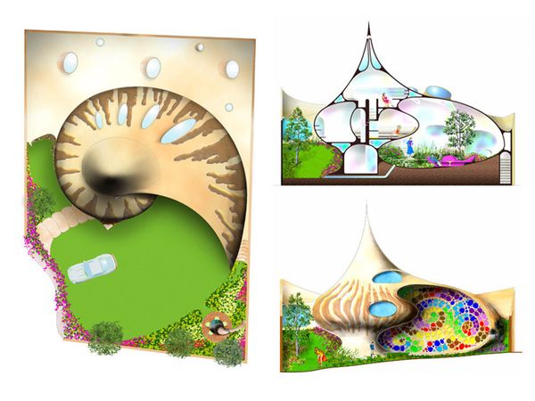 Nautilus House, Maison Insolite, Mexique, Lieu Insolite