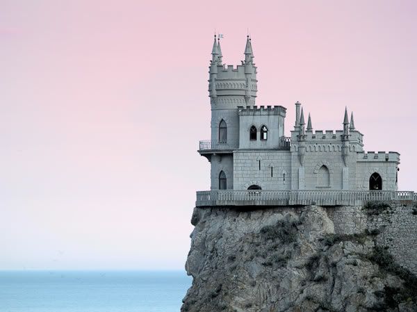 Le Nid d'Hirondelle, The Swallow's Nest, Gaspra, Ukraine, lieu insolite