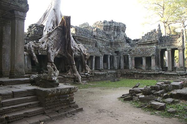 Temple de Preah Khan, Cambodge