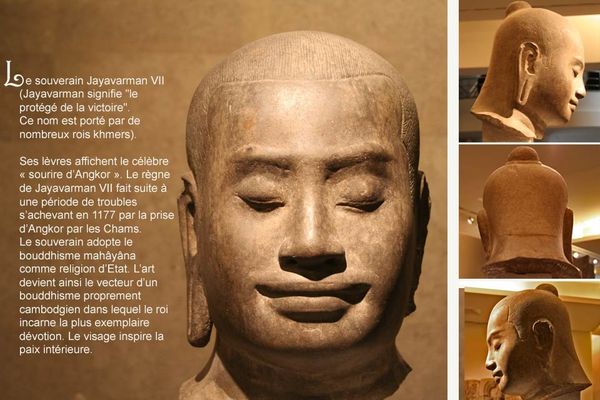 Le roi Jayavarman VII, Roi Khmer, Histoire, Cambodge