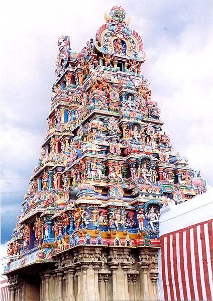 Le temple de Mînâkshi, Madurai, Tamil Nadu, Inde