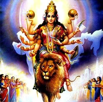 Durga, Dourgâ, Maa Durga, Mythologie Indienne, histoire, Inde