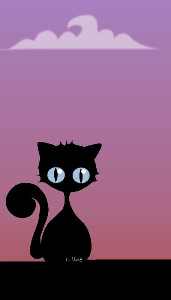 Les chats noirs, superstitions, légendes, expressions