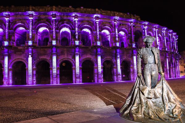 Les Arènes de Nîmes, Gard, France