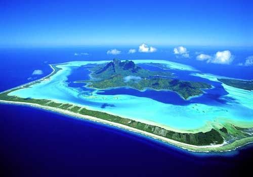 L'île de Bora Bora, Pora Pora, Polynésie Française