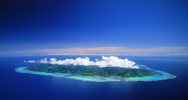 Moorea, île du Pacifique, Aimeho, Eimeo,Polynésie Française
