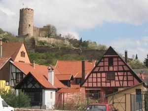 Le Château de Kaysersberg : Schlossberg, Haut-Rhin, Alsace