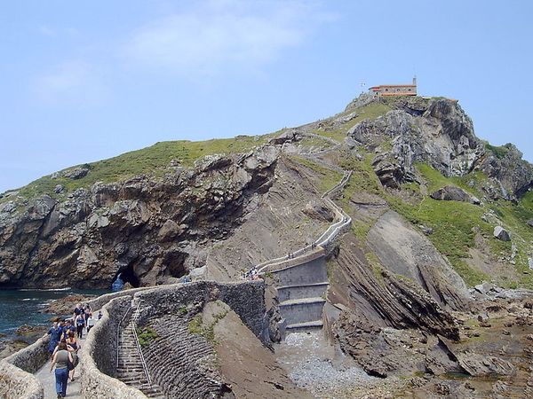 San Juan de Gaztelugatxe, Pont incroyable, Espagne
