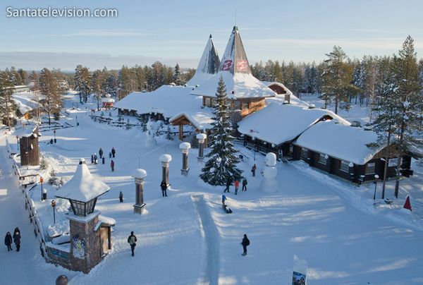 Le village du Père Noël, Santa Claus Village, Rovaniemi, Laponie