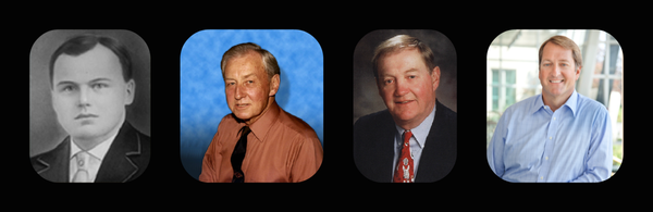 1.Ehrhardt Koch, 2.Harold Koch, 3. David Koch, 4. Chris Koch