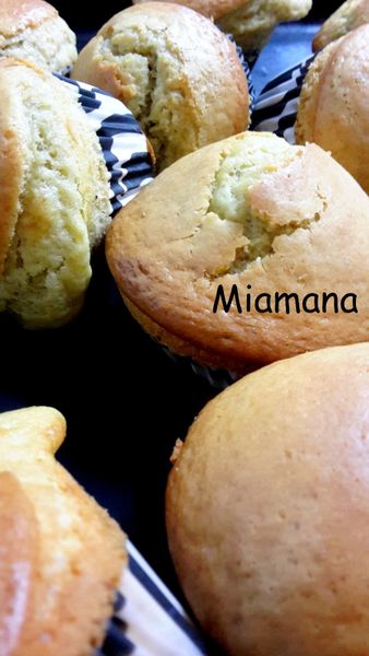 Muffins fraise chocolat (de Noel)