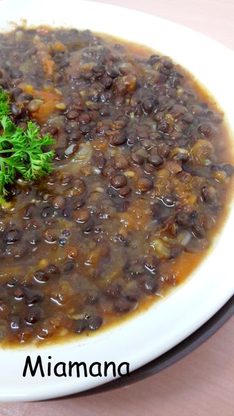 Lentilles à l'indienne